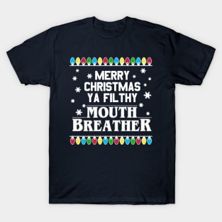 Merry Christmas Mouth Breather T-Shirt